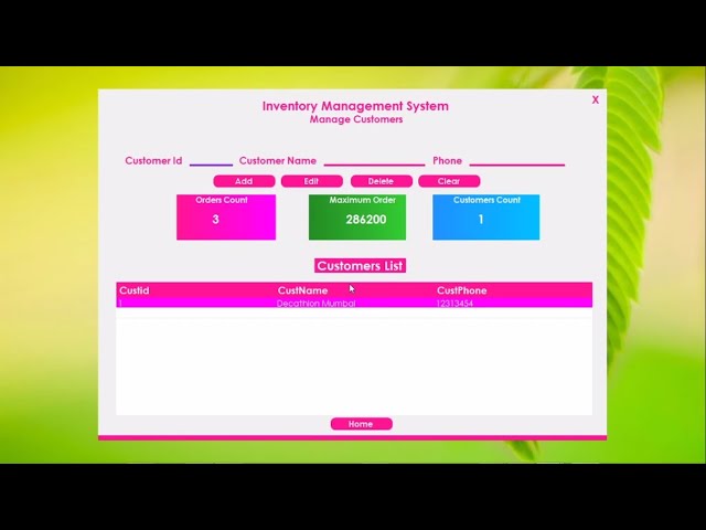 Vb.Net Full Project(Inventory Management System)