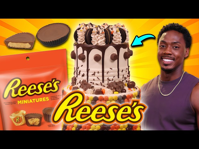 I Covered a Cake in Every Reese's Candy I Could Find