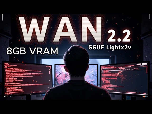 Wan 2.2 Setup tutorial with GGUF and Lightx2v in ComfyUI | 8GB VRAM