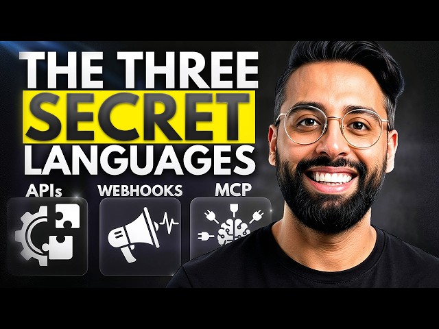 How AI Actually Talks to Your Tools: API vs Webhook vs MCP Tutorial