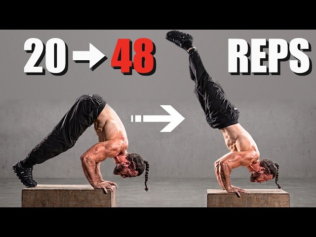 3 Handstand Push-Up Tips That Took Me From 20 To 48 Reps