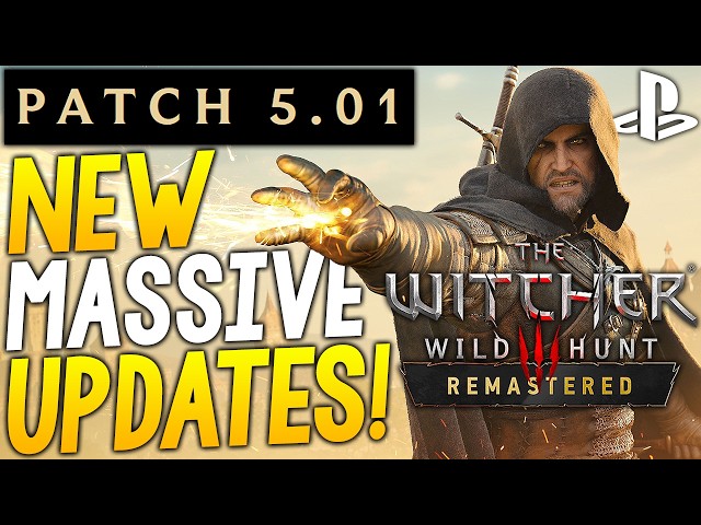 MASSIVE Witcher 3 Remastered UPDATES - MAJOR New Patch, TONS of FIXES, New Hoods Mod + More News!