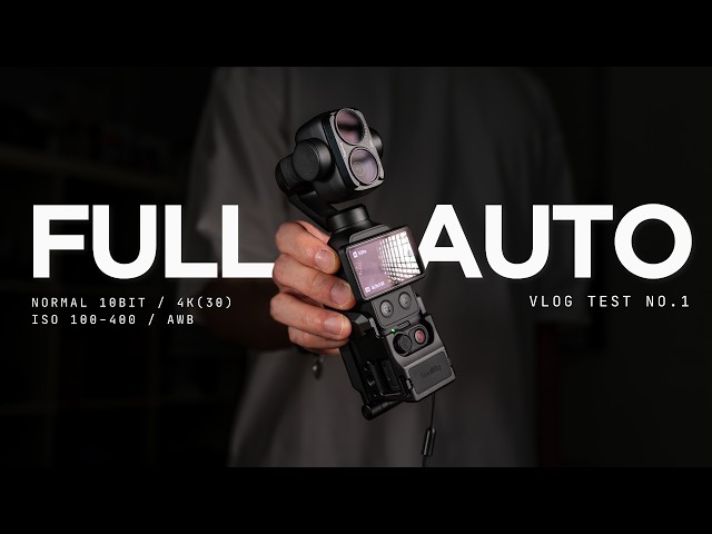 I Shot an Entire Vlog in AUTO on the DJI Osmo Pocket 4P