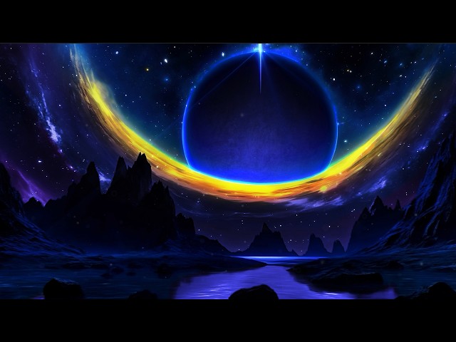 ✨ Golden Glow • Deep Sleep Under the Blue Moon with Relaxing Music