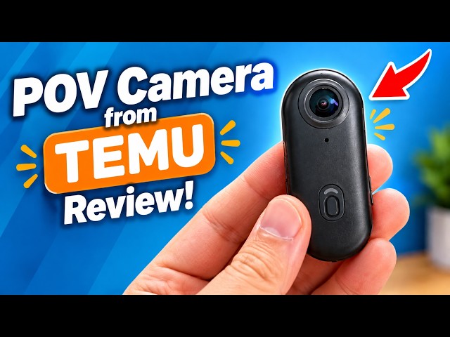 Quick Review of Mini POV Camera From Temu - Is It a Mistake To Buy It?
