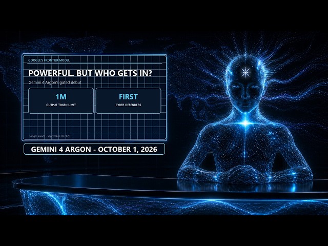 October 1, 2026 - Gemini 4 Argon: Google's Frontier Model, Gated by Design