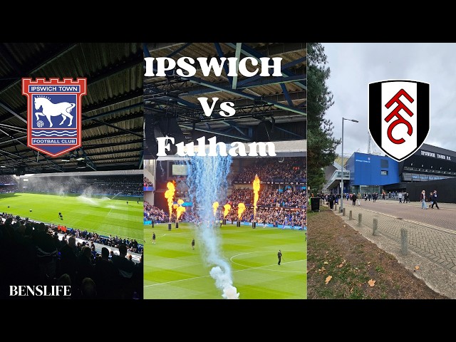 IPSWICH TOWN LAST-MINUTE WINNER VS FULHAM 🤯 LIMBS EVERYWHERE!! 🔥💙⚽