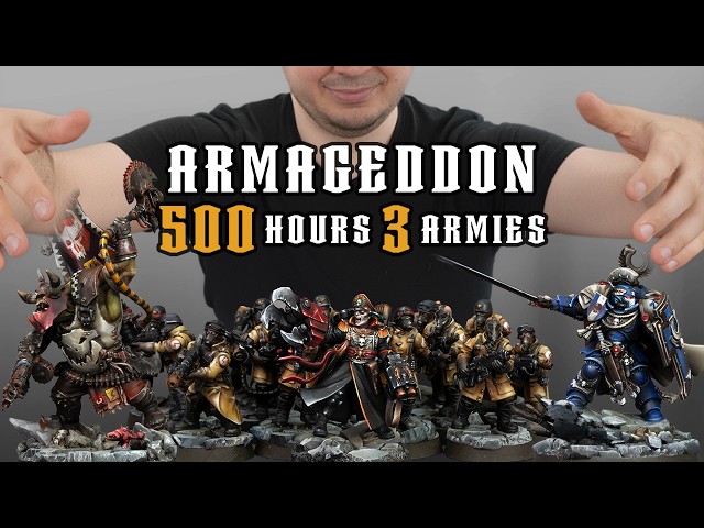 GW Forgot the Steel Legion on Armageddon... So I Built it! | Warhammer 40k | 11th Edition Army Set