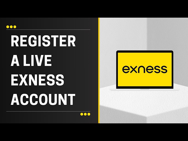How to Register a Real Exness Account on Computer - A to Z Guide [0056MT]