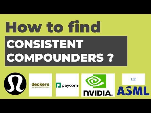 How to find Consistent Compounders?