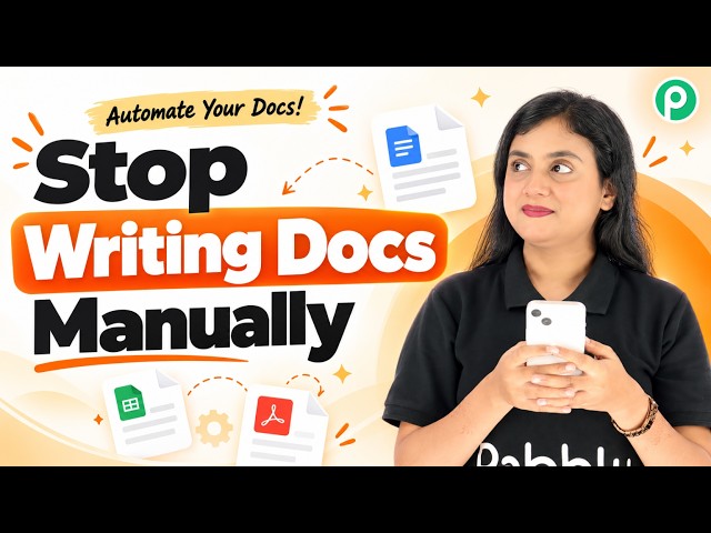 Why You Should Stop Writing Docs Manually — Do This Instead