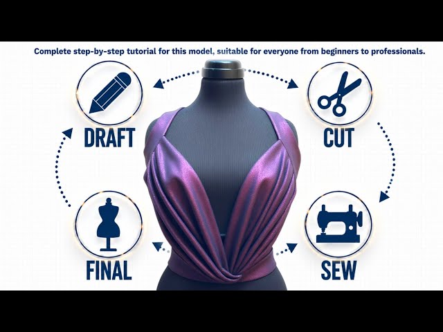 Pattern Making • Cutting • Sewing | Complete Garment Tutorial | All Levels
