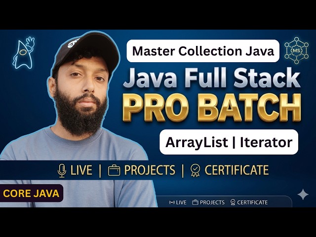 Master Collection Framework in Java 🚀 | Collection Hierarchy | ArrayList | Iterator | Day-60