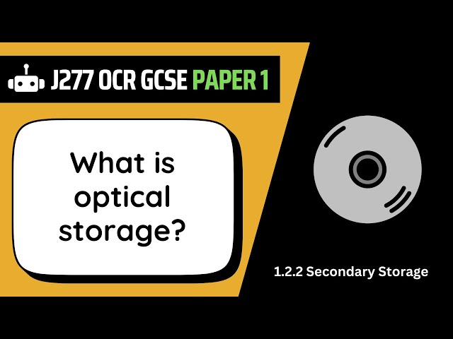 Optical Storage | 2.2 | OCR GCSE Computer Science | J277