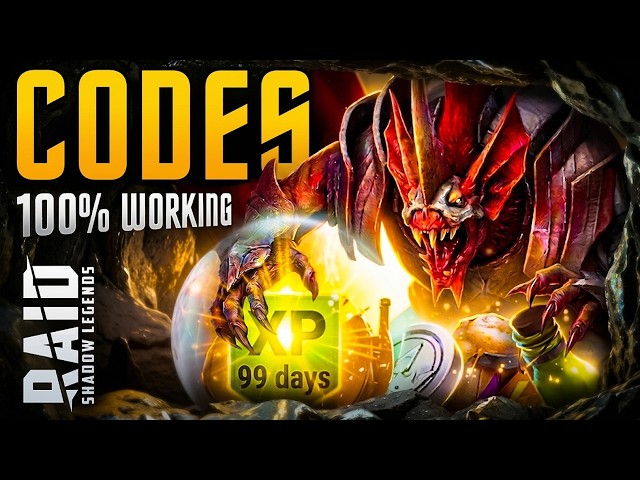 Raid Shadow Legends Promo Codes ｜ FREE Legendaries & Epics ｜ August 2026