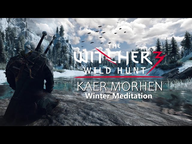 Witcher - Kaer Morhen - Winter Meditation - Music & Ambience - Meditate Like a Witcher