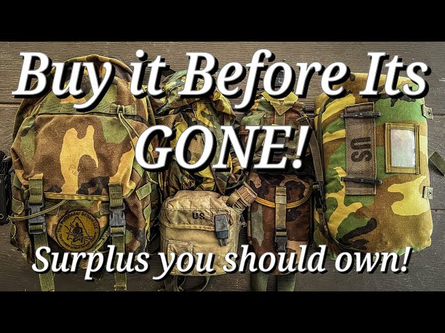 BUY IT BEFORE ITS GONE! Surplus you should own! Part 1