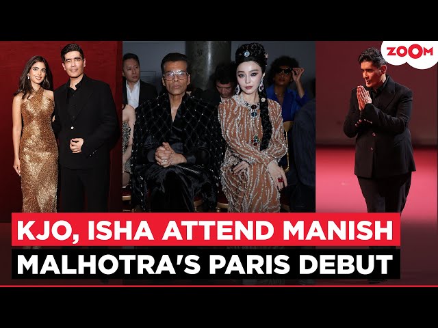 Paris Fashion Week 2026: Manish Malhotra makes HISTORIC debut, Karan Johar, Isha Ambani attend