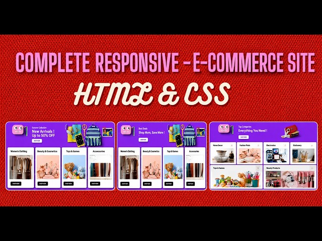How To Create Manga.Bazar Clone Using HTML & CSS  Tutorial 2026