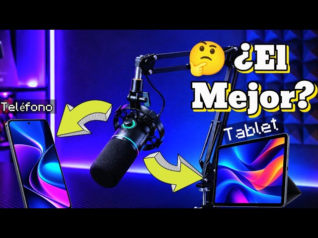 🎙️ EL MEJOR MICRÓFONO GAMER PARA CELULAR Y TABLET 📱🔥 |