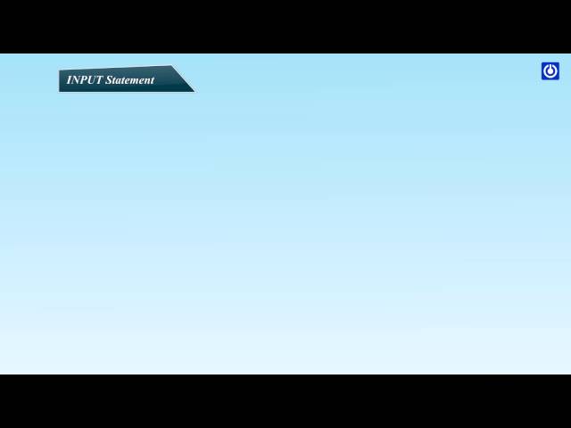Basic Statements In QBasic