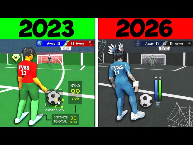12 OLD FEATURES You MISSED in Realistic Street Soccer! (Roblox)