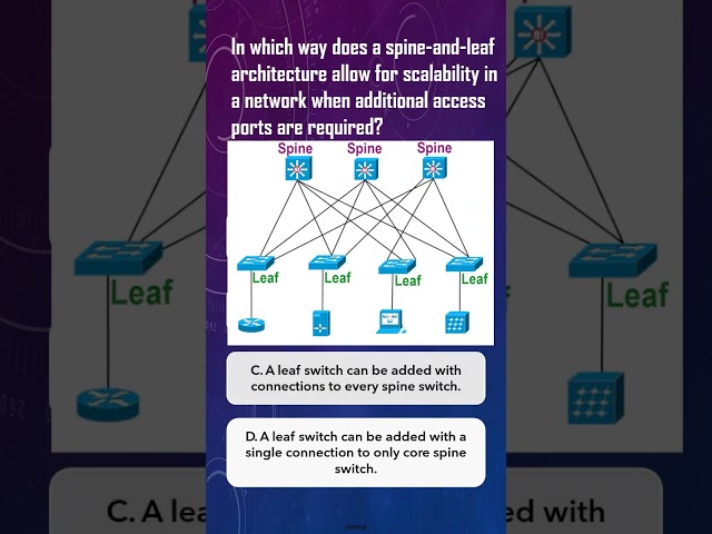 CCNA 200-301  PRACTICE EXAM QUIZ 8 #ccna #networkrouting #education