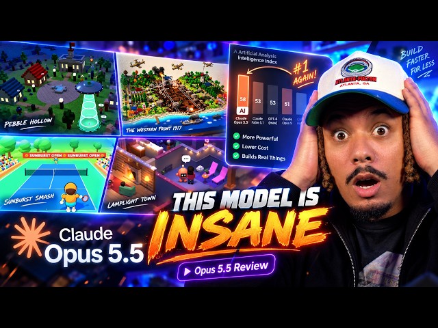 Claude Opus 5.5 Just Dropped and CRUSHES the Competition ! Full Hands-On Test