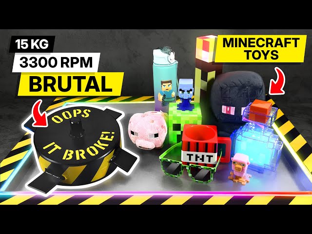 Minecraft Toys NOT Survived This