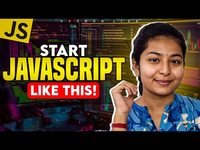 JavaScript ఎలా Start చేయాలి? | Beginner to Advanced JavaScript Roadmap 2026 | PythonLife