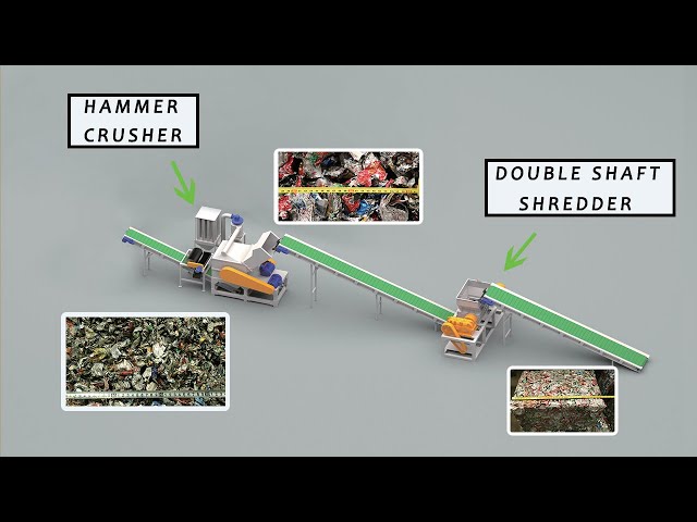 Shredding and Crushing can help you get granular materials.