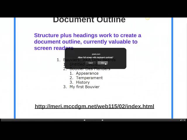 HTML & CSS - semantic structure