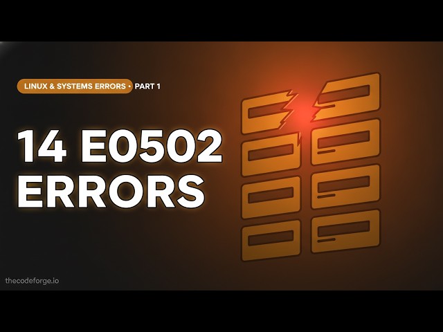 Rust Cannot Borrow as Mutable & Rust Borrow Checker Lifetimes | 5 Real Linux & Systems Errors Fixed