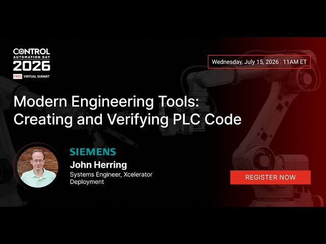 Modern Engineering Tools: Creating and Verifying PLC Code