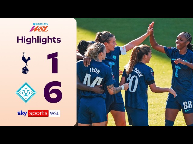 Putellas & Diani doubles as Lionesses THRASH Spurs 🔥 | Spurs 1-6 London City | WSL Highlights
