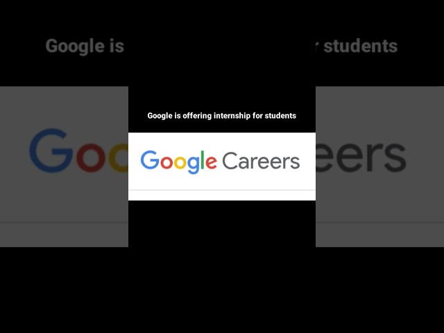 Google software developer internship   #trending #viral