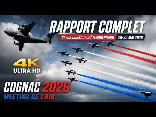 Cognac-Châteaubernard Meeting de l'Air 2026 Rapport Complet . Airshow 2026  4Kᵁᴴᴰ