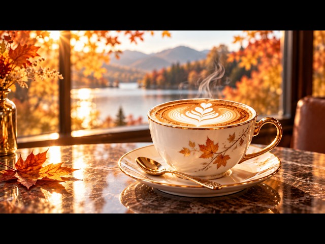 Happy Autumn Jazz 🍂 Relaxing Instrumental Jazz Music for Coffee Shop, Work & Study | Cozy Jazz