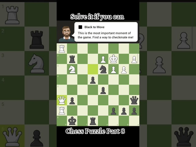 Chess Puzzle Part 8