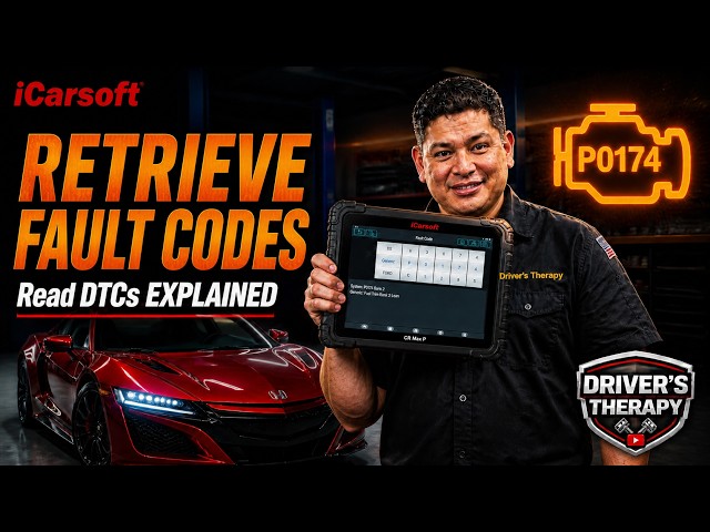 iCarsoft CR MAX P Fault Code Lookup Full Demo — Built-In DTC Library Explained (2026)