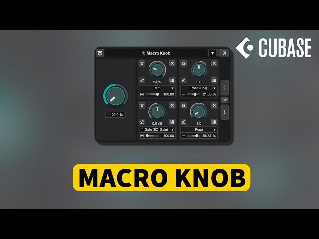 This is Macro Controller | Cubase Modulators Explained