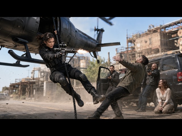 Kidnappers Flee With a Child—Then a Female Helicopter Sniper Takes Down Their Leader With One Shot!