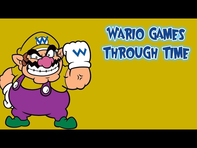 Wario Games Through Time (1993-2023)
