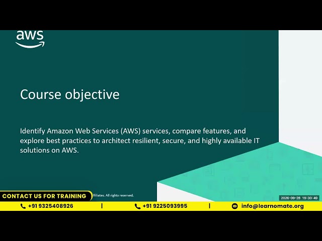 Learn AWS Cloud from Scratch | Beginner to Pro | Live Session | Learnomate Technologies |