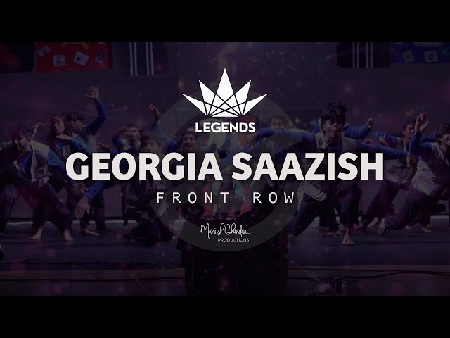 Georgia Saazish | 2025 Legends | Front Row | Manish Bhandari Productions