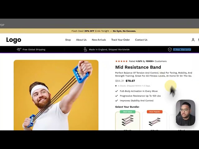 How to Build a High-Converting Shopify Product Page in Under an Hour