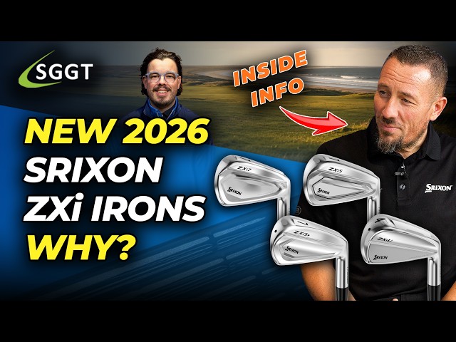 NEW 2026 SRIXON ZXi IRONS - What’s changed and why does it matter?