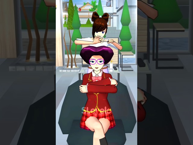 Maki go to Salon ( Ending was Unexpected ) 😂🤣 • Sakura School Simulator #sakura #shorts #viral