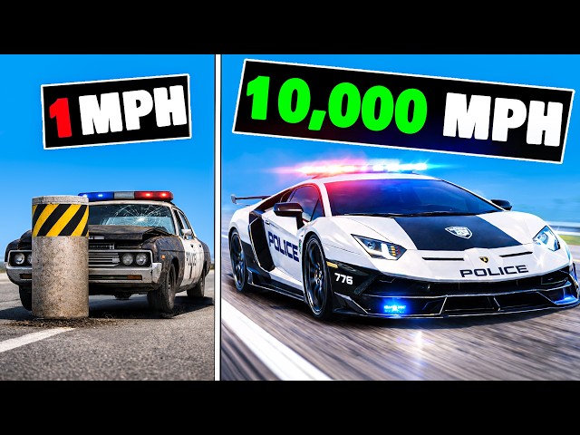 Every Time I Crash, My Police Car Gets FASTER in GTA 5