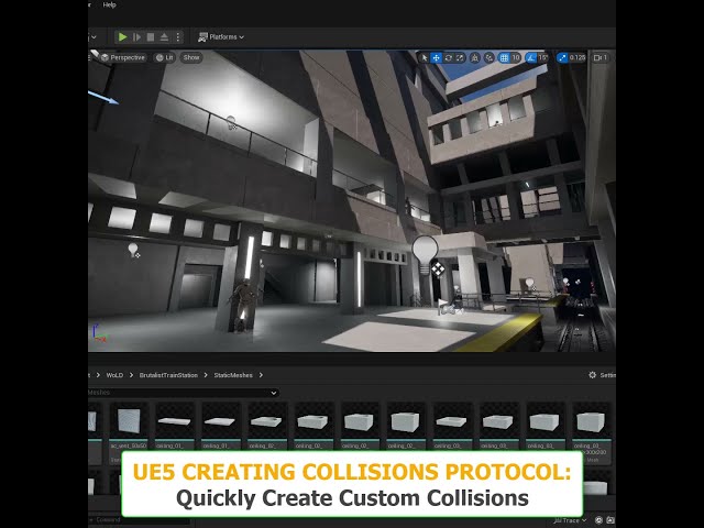Follow This 4-Step UE5 Collision Protocol for Generating Environment Asset Collisions Quickly